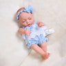 30cm Reborn Dolls Baby Reborn Toys Doll Waterproof Vinyl Bebe Doll Cute Mini Reborn Baby Doll For Girls Birthday Gift