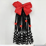 Black Africans Little Girl Passion Twist Headband Wig Children's Hair Accessories Baby Headdress Kids Jewelry Ornaments Headgear