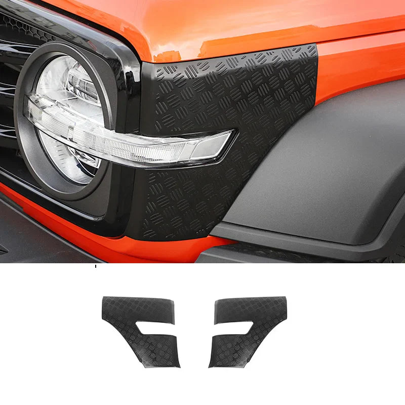 Black Look Garnish Car Body Cover Anti Hit Scratch Sticker Protector Frame For GWM Great Wall Tank 300 2022 2023 Accessories