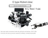 4 dof Robot Claw Clamp PWN/BUS Servo 500g Load Mechanical Arm For ESP32/Arduino Robot DIY Kit Programmable Toy Robot Starter Kit