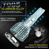 CHUSYYRAY 2PCS Car lights H7 H4 9005 9006 9007 9008 Super Bright LED Headlights High Low Beam Fog Light Bulb White 6000K