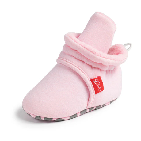 Newborn Baby Socks Shoes Boy Girl Star Toddler First Walkers Booties Cotton Comfort Soft Anti-slip Warm Infant Crib Shoes