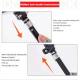 2/1PCS Folding Walking Poles 3-Folded Rod Cane for Sitting EVA+Cork Handle Walking Sticks Canes Hiking Stick 등산스틱 Pole 등산용품