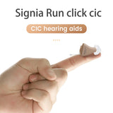 SIEMENS Sub Brand Signia Invisible Hearing Aids Nano 8 Channels Digital Hearing Aid , Hearing Care aids Adjusted by Mobile Phone