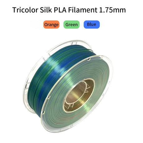 FYSETC 1KG Silk PLA Filament Tri-color 1.75mm For FDM 3D Printing Material Solid Color Colorful Filament 3D Printer Accessories