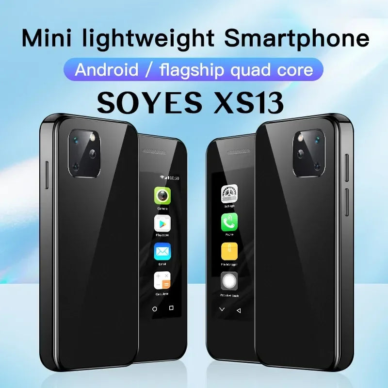 SOYES XS11 XS13 Series Mini Android Smartphone HD Screen Dual SIM TF Card Slot 5MP Camera Google Play Store Small Mobile Phone