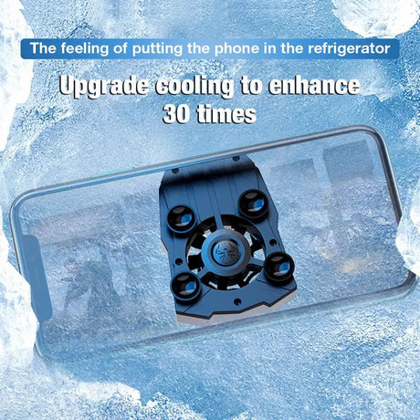 Phone Cooler Phone Radiator Suction Cup Phone Cooling Fan USB Powered Radiator Compatible For Mobile Phone Tablet PC