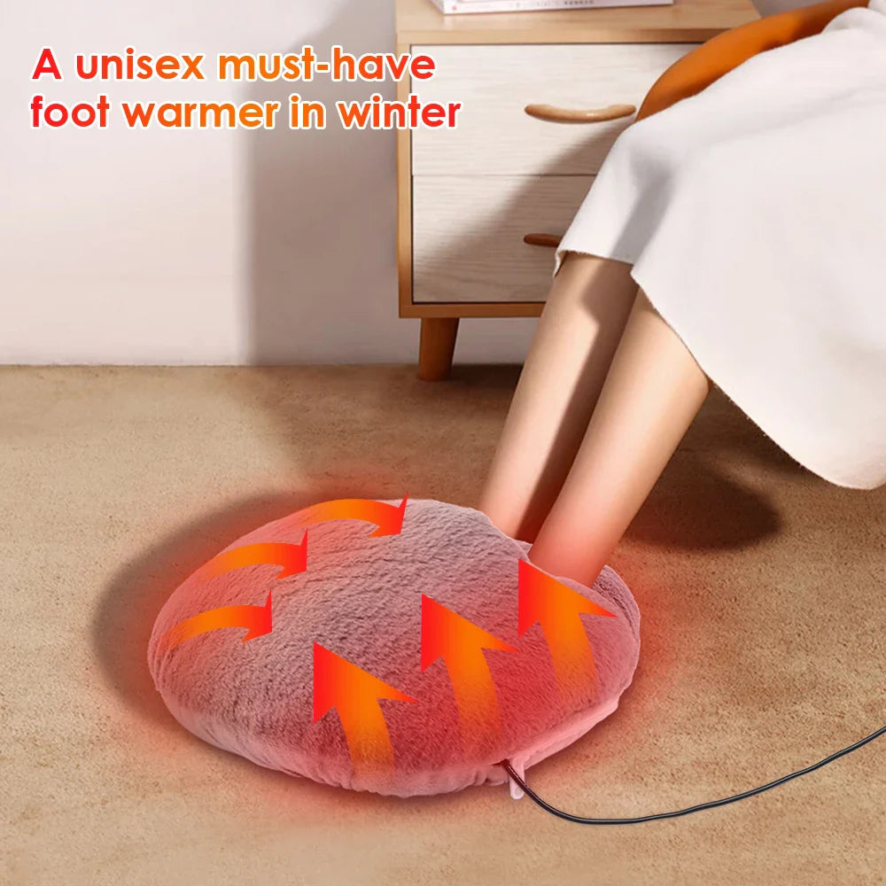 USB Heating Foot Pads Shoes Winter Heated  Warming Warmer Skin Care Tools  Relaxing Treatment Foot Pads Personal Care Device