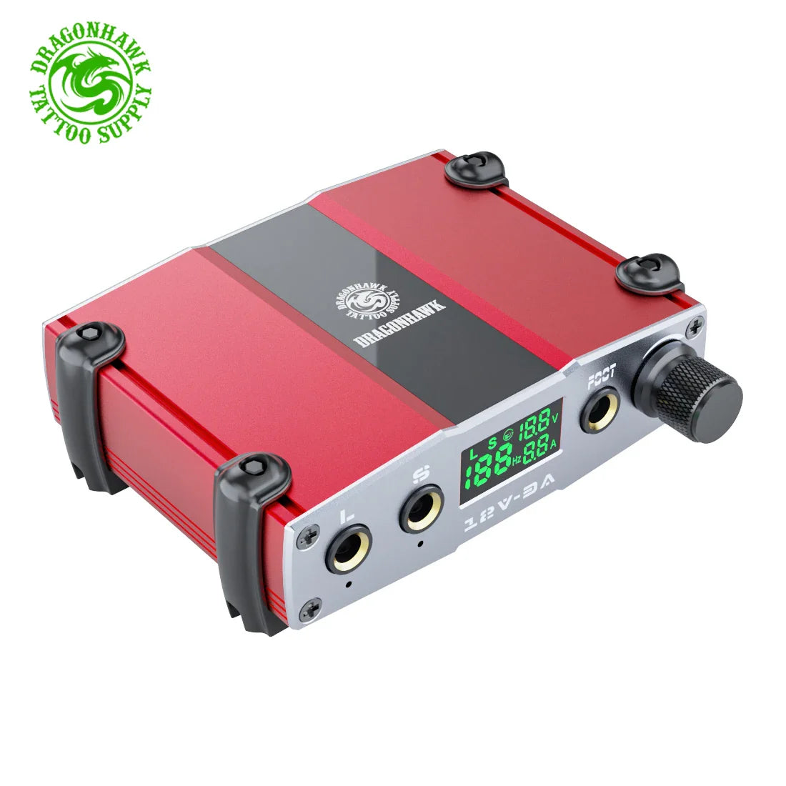 New Dragonhawk Professional Tattoo Power Supply Digital LCD Mini Power Supply Box For Rotary Tattoo Machine Tattoo Accesories