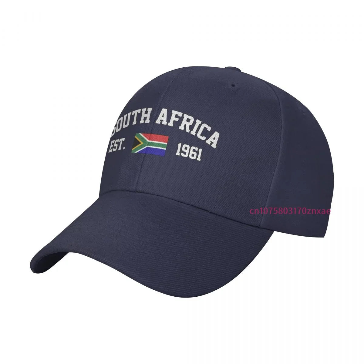 South Africa Flag With EST Year Hat Unisex Adjustable Snapback Baseball Cap Men Women Outdoor Hip Hop For Gift