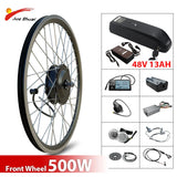 36V 48V 500W Ebike Conversion Kit 15/20/24AH Hailong Battery Front Rear Wheel Hub Motor 20 26 27.5 29 inch 700C Electric Bicycle