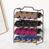 32pcs Coffee Capsule Holder Coffeeware Teaware Storage Rack Portable Capsule Coffee Storage Box Capsule Rack Coffee Accessories