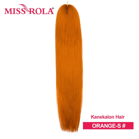 Miss Rola Synthetic Wholesale Bulk 6 Pieces 30Inch 28Inch 26Inch Pre Stretched Jumbo Braiding Hair Kanekalon EZ Twist Braid Hair