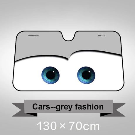 6 Colors Eyes Heated Windshield Sunshade Car Window Windscreen Cover Sun Shade Auto Sun Visor Car-covers Car Solar Protection