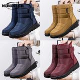 New Women Boots Winter Snow Boots Platform Shoes For Women Ankle Boots Waterproof Botas Mujer Keep Warm Botines Cotton Shoes