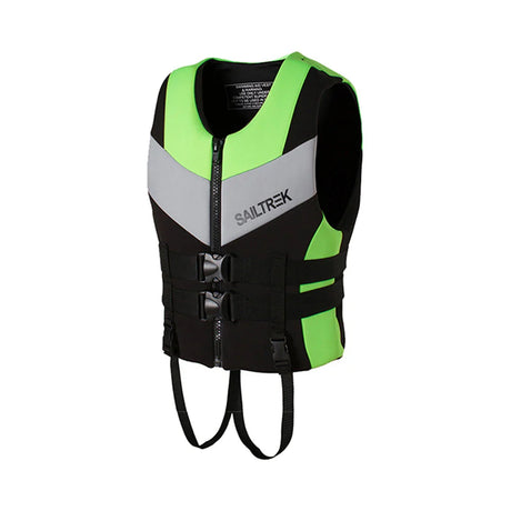 Adults Life Jacket Neoprene Safety Life Vest Water Sports Fishing Water Ski Vest Kayaking Boating Swimming Drifting Safety Vest