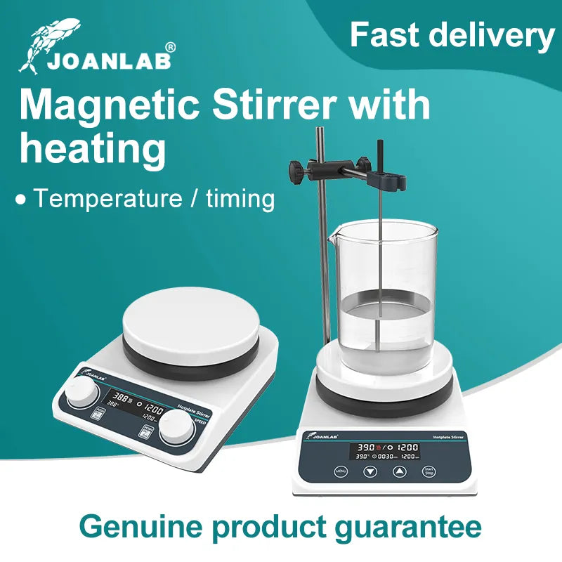 JOANLAB Heating Magnetic Stirrer Digital Display Thermostatic Magnetic Mixer Hot Plate Stirrer Laboratory 20L 110V~220V