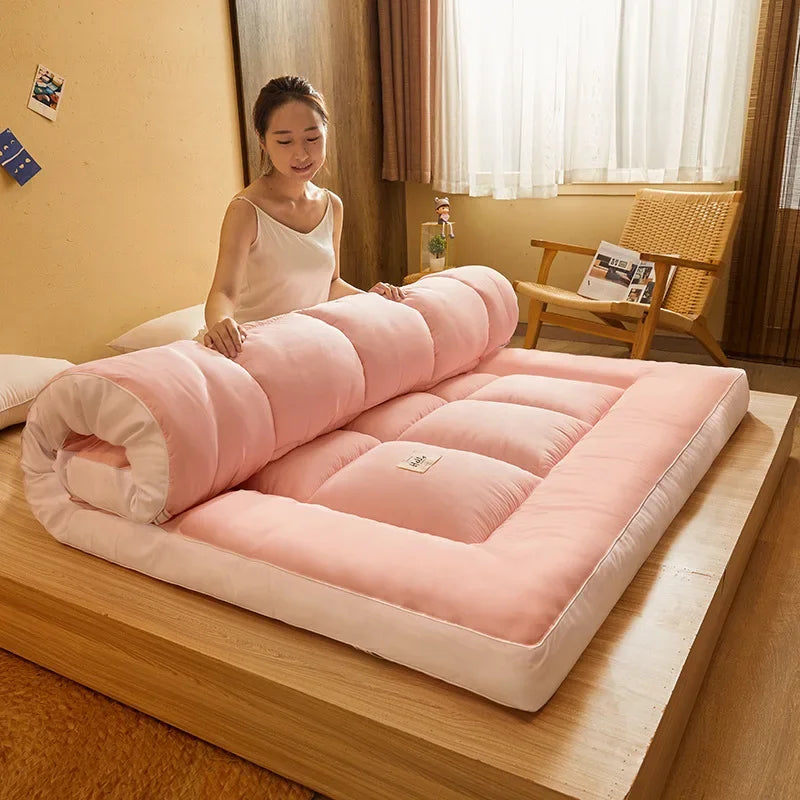 Tatami Comfortable Mattress Student Dormitory Single Soy Fiber Soft Mattress Upholstery Household Double Futon Bed Floor Mat