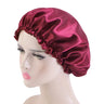 New Women Satin Night Sleep Cap Hair Bonnet Hat Silky Head Cover Elastic Band Nightcap Bath Spa bonnet de nuit dropshipping