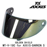 moto helmet visor for DARKEN S AXXIS helmet original accessories MT-V-18C shield