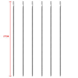 5pcs/lot super long stainless steel beading needles easy jewelry making tools beading pins for beading diy jewelry making 27CM