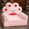 Folding Sofa Creative Cartoon Children Cute Princess Baby Toddler Dual-purpose Child Armchair Lazy Small Bed Seats Practical