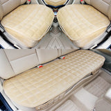 Car Seat Cover Flocking Cloth Not Moves Car Seat Cushions Non Slide Auto Universal Keep Warm Winter Accessories E4 X20