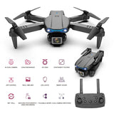 K3 E99 Pro Mini Drone HD Camera WIFI FPV Dron Three-sided Obstacle Avoidance Fixed Height Professional Foldable RC Quadcopter