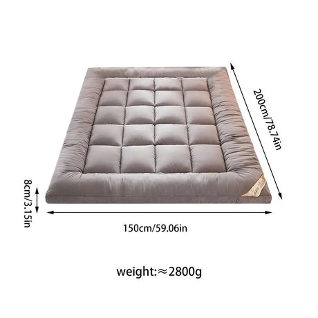 Hotel Mattress Household Super Soft Bed Tatami Mattress Mat Futon Double Bed Mattress Mat Tatami Student Dormitory Sleeping Pad