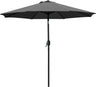 9' Patio Umbrella Outdoor Table Umbrella with 8 Sturdy Ribs