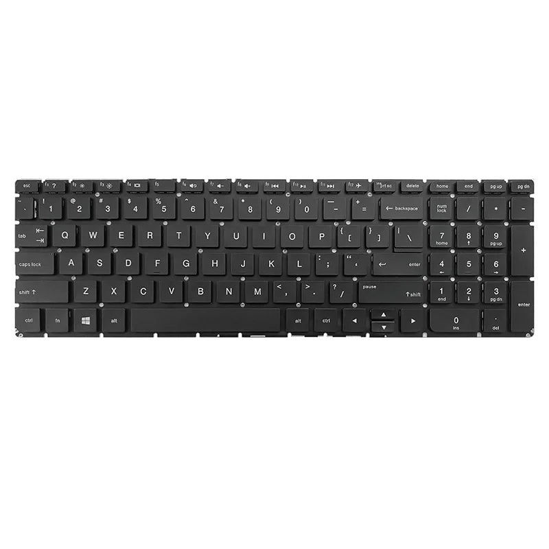 New Genuine Laptop Replacement Keyboard Compatible for HP 17-X 17-Y 17-AY TPN-W121 17-AC 250 255 G5 256 G5