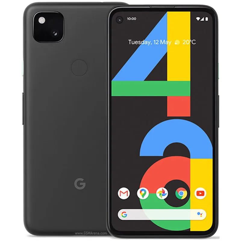 Google Pixel 4a Pixel4a RAM 6GB ROM 128GB 5.81" NFC Octa Core Fingerprint 4G LTE Original Unlocked Cell Phone