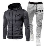 2023 Fashion Tracksuit For Men Hoodie Fitness Gym Clothing Men Running Set Sportswear Jogger Men'S Tracksuit Winter Suit Sports