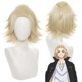 Anime Tokyo Revengers Sano Manjiro Cosplay Costume Tokyo Manji Gang Mikey Cosplay Jacket Cloak Uniform Suit Wig Halloween Outfit