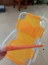 Outdoor Folding Beach Chair for Children Portable Recliner with Umbrellas Chair Beach Sun Lounger Child tumbonas  Beach Recliner