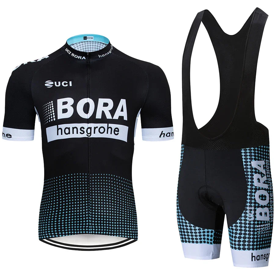 Men's Cycling Suit Costume Bike Man UCI BORA Bicycles Shorts Clothes Summer 2023 Mtb Sports Clothing Bib Uniforms Mens Sets Team