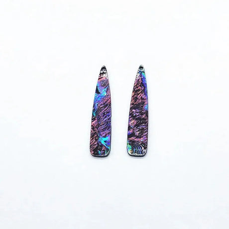 New arrival! 54x12mm 30pcs Acrylic with Shell Drop charm for Jewelry Findings/Earrings DIY parts,Jewelry Findings & Components