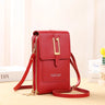 Women Bags Soft Leather Wallets Touch Screen Cell Phone Purse Crossbody Shoulder Strap Handbag for Female Cheap Women's Bags