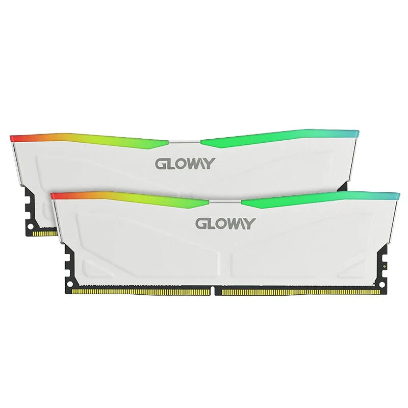 Gloway Memoria RAM DDR4 3200mhz RGB (8GBX2) 3600mhz (16GBX2) 32GB For Desktop Warranty Lifetime