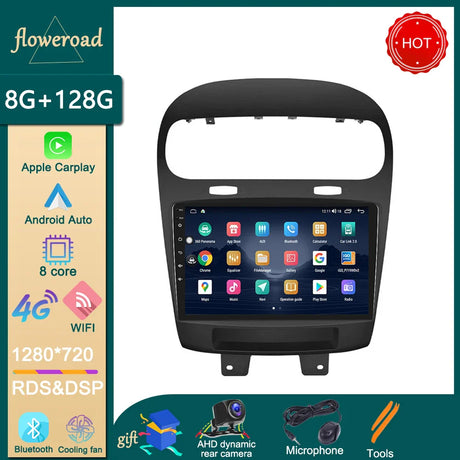 Car Intelligent System Android For Dodge Journey Fiat Freemont 2011-2020 Apple Carplay 2din GPS Auto Radio Multimedia Player DVD