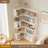 Storage Organizer Bookcases Shelves Magazine Wall Mainstays Racks Living Room Book Shelf Display Magazine Racks Nordic Furniture