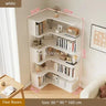 Storage Organizer Bookcases Shelves Magazine Wall Mainstays Racks Living Room Book Shelf Display Magazine Racks Nordic Furniture