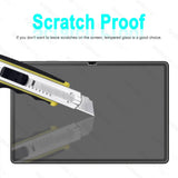 2 Pieces HD Scratch Proof Screen Protector Tempered Glass For Samsung Galaxy Tab S9 FE+ Plus 12.4-inch SM-X610 X616B Tablet Film