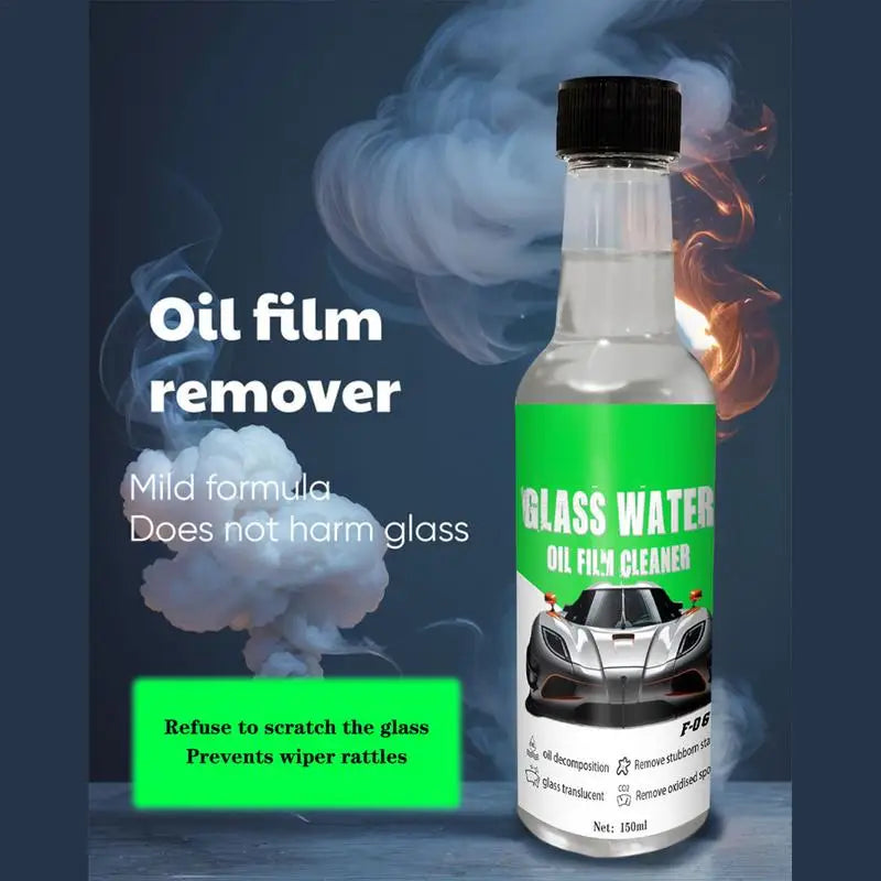 Car Windshield Oil Film Cleaner Glass Care and Repair Glass Polishing Protection Oil Film Removal Agent for Automobile Cleaning