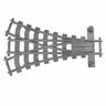 City Trains Parts Bridge Tunnel Model straight curved Rail Bricks soft Flexible Cross Tracks Railway  DIY Building Blocks