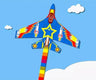 free shipping children plane kite string line for kids fighter kite outdoor toys wind kite parachute new kite aircraft accessory