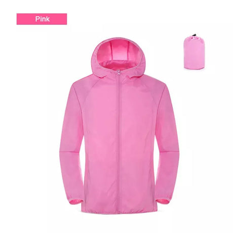 Camping Rain Jacket Men Women Waterproof Sun Protection Clothing Fishing Hunting Clothes Quick Dry Skin Windbreaker Anti UV Coat