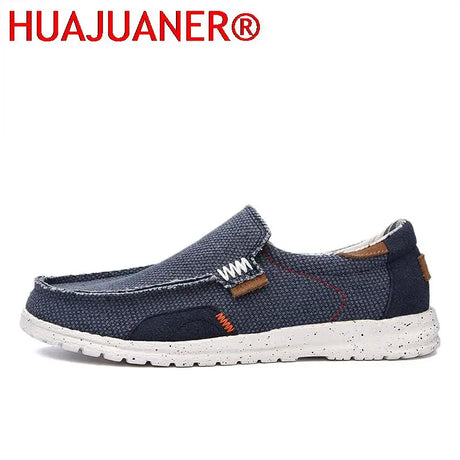 Men Shoes Leisure Walk Men Canvas Shoes Fashion Casual Lightweight Non-slip Loafer Flats Shoes Outdoor Sneakers Vulcanized Shoes