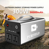 90000mAh 300W Portable Power Station 45000mAh 180W Outdoor Emergency Power Supply Power Bank Generator DC output Battery Charger