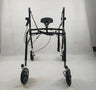 Lightweight Folding Portable Mobility Walker for The Elder Disabled Lower Limb Rehabilitation Training Walking Aids with Wheels